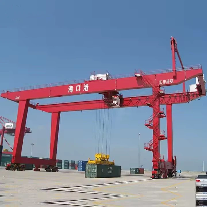 200 Ton Double Girder Rail Mounted Gantry Crane