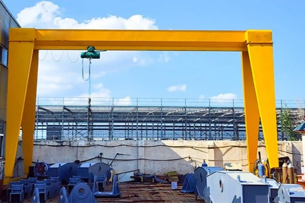 30t Single Beam Gantry Crane With Electric Hoist high quality