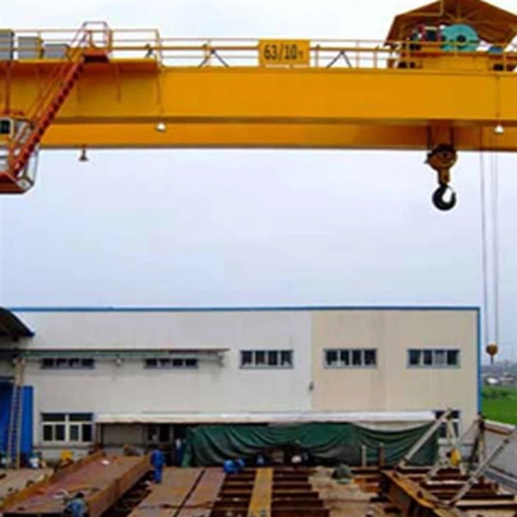 50 Tons Double Girder Rail Mounted Gantry Crane price