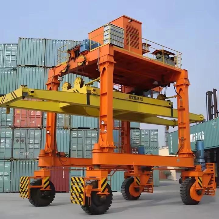 50Ton Rubber Tire Gantry Crane