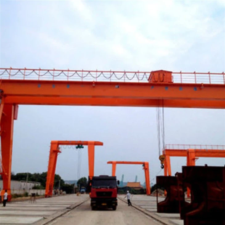Double Main Beam Grab Gantry Crane