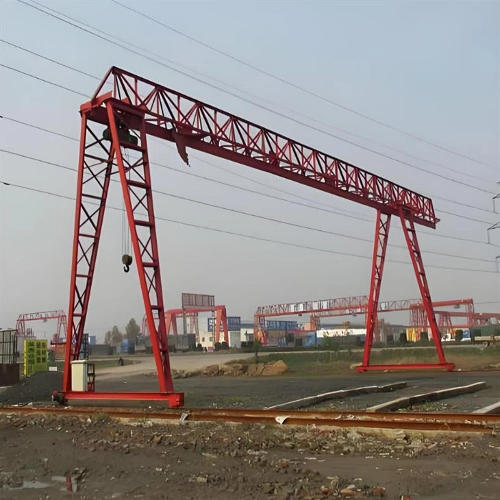 Electric Mobile Gantry Crane Wireless Remote Control Trussed Type Gantry Crane best