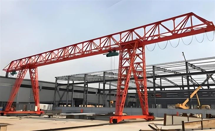 Electric Mobile Gantry Crane Wireless Remote Control Trussed Type Gantry Crane suppliers