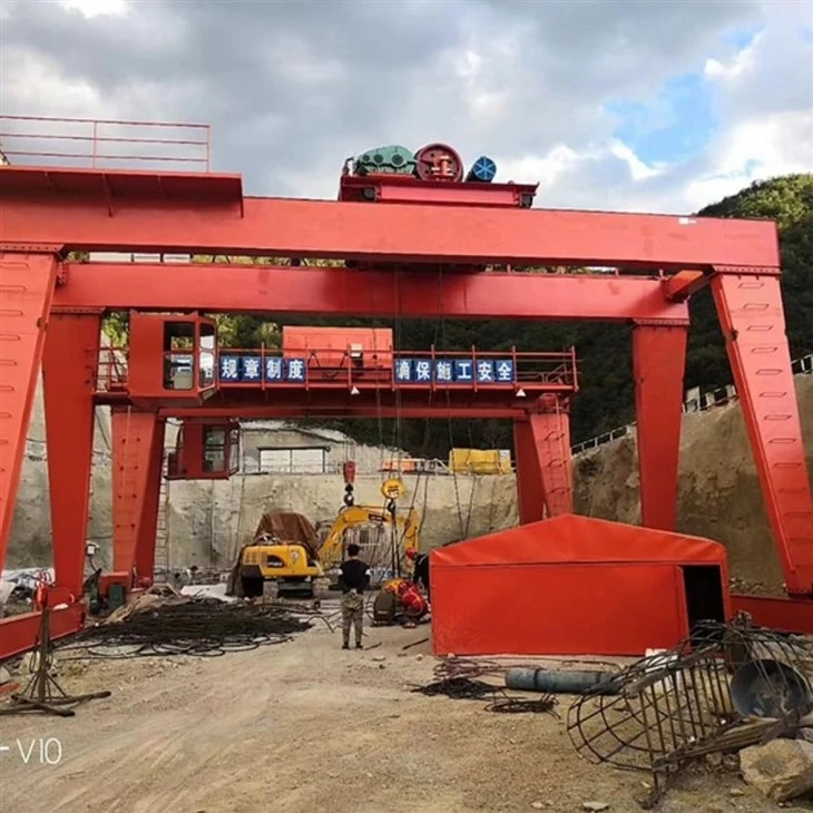 European Style Double Girder Gantry Crane