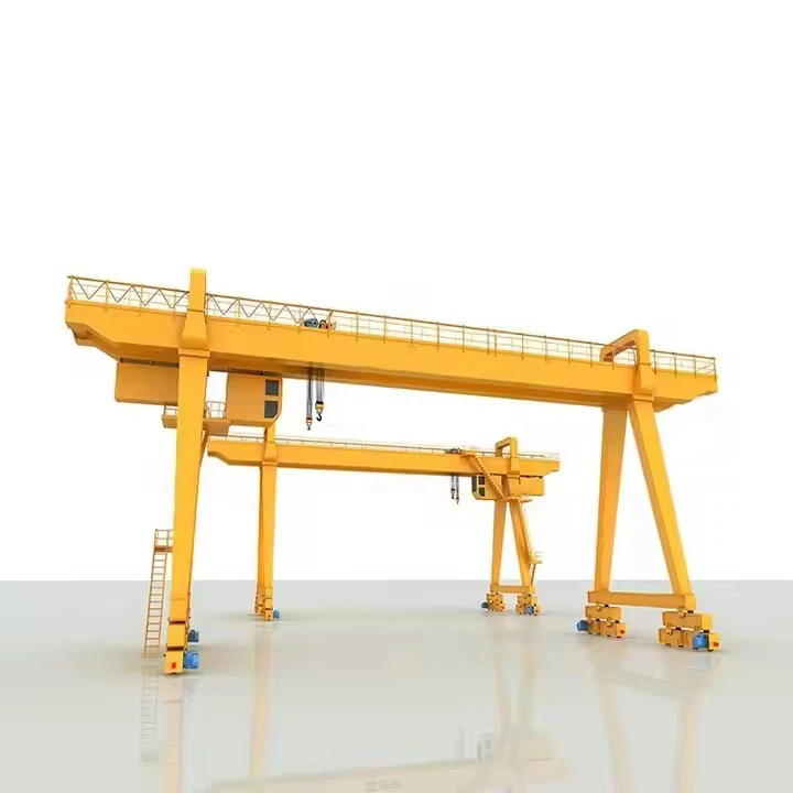 MG Double Girder Rail Mounted Gantry Crane factory