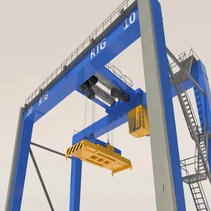 Mobile Travelling Rubber Tyre Gantry Crane best
