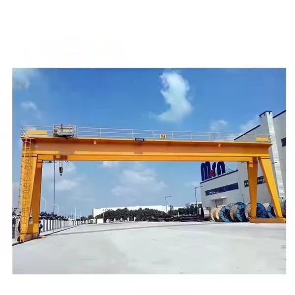 Outdoor Rail Mounted Gantry Crane With Electric factory