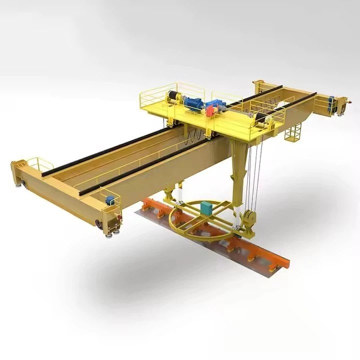 QC Manget Double Girder Overhead Crane factory
