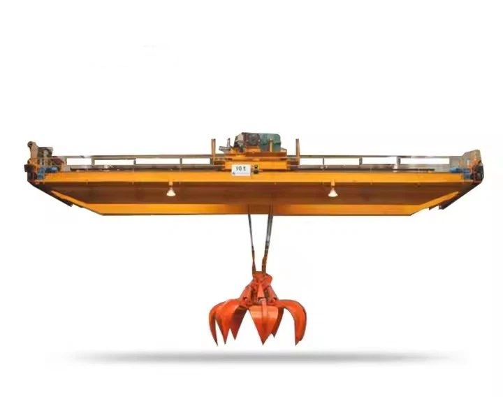 Qz Type Grab Bucket Overhead Bridge Crane factory