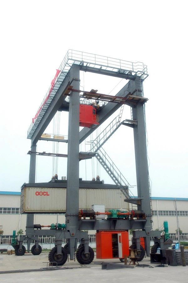 Rubber Tyre Container Lifting Gantry Crane suppliers