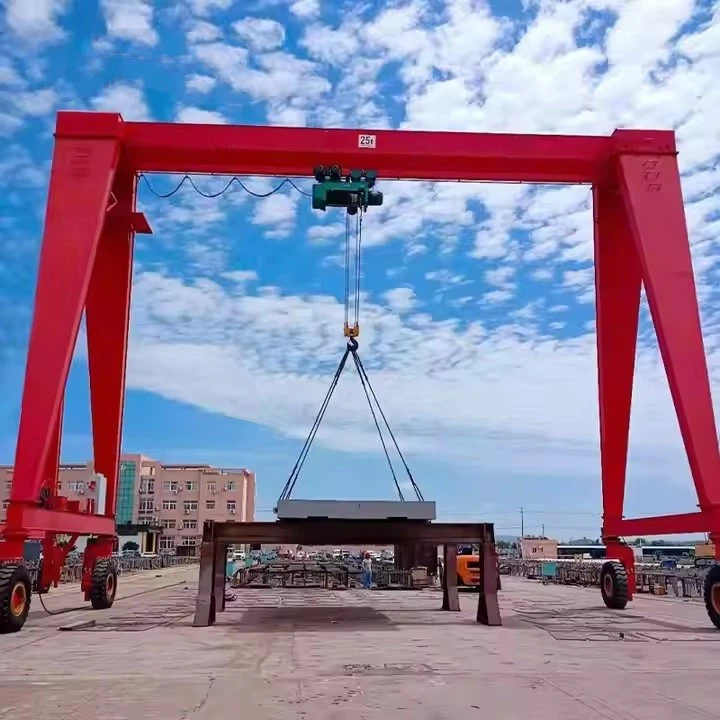 Single Beam Traveling Gantry Cranes