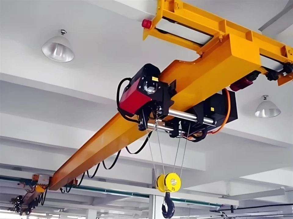 single girder underslung crane-2