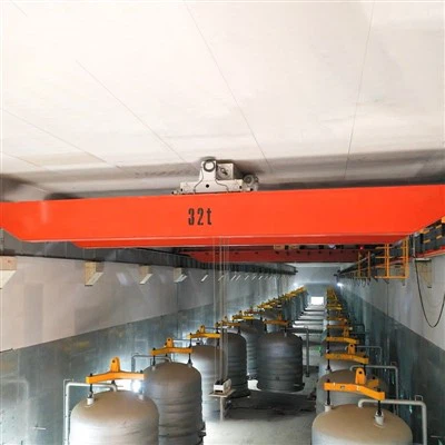 מנוף עילי 35T כפול קרן