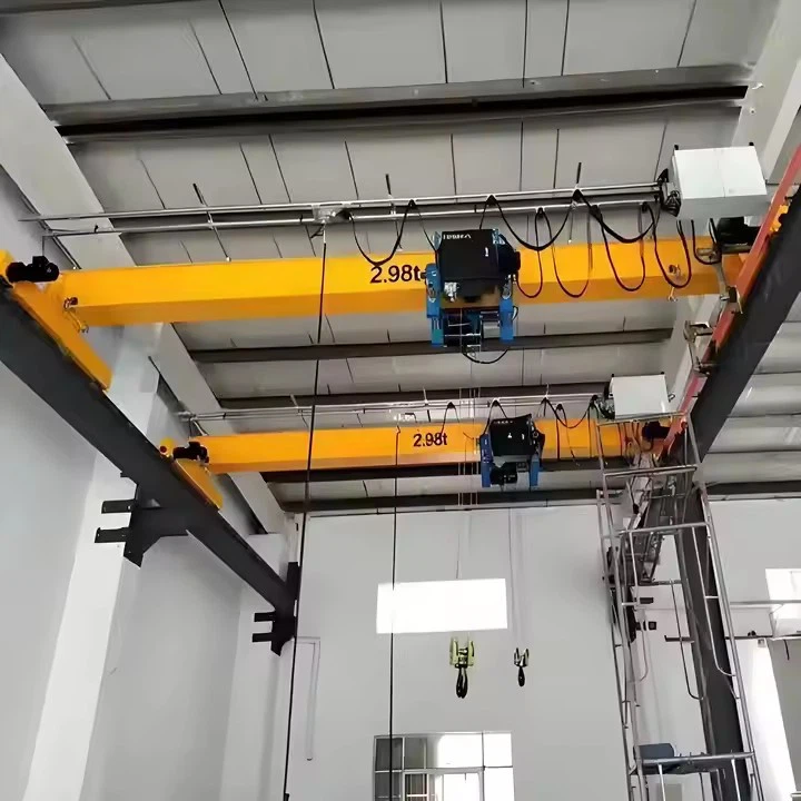 Workshop Single Girder Overhead Bridge Crane high quality